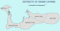 Map of Grand Cayman